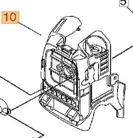 Supporto porta  filtro aria decespugliatori ECHO SRM 335 Ricambi Echo