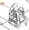 Scheda prodotto: Supporto porta  filtro aria decespugliatori ECHO SRM 335 - Ricambi Echo